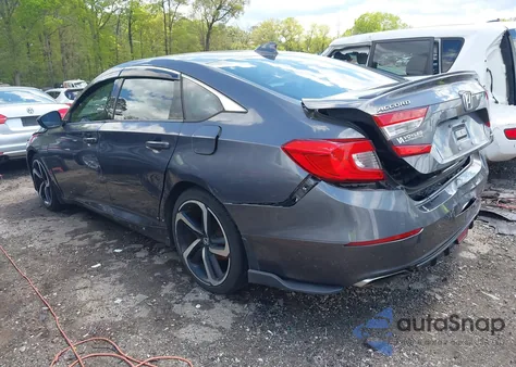 2018 Honda Accord Sport из США, поврежденный, VIN 1HGCV1F37JA122227